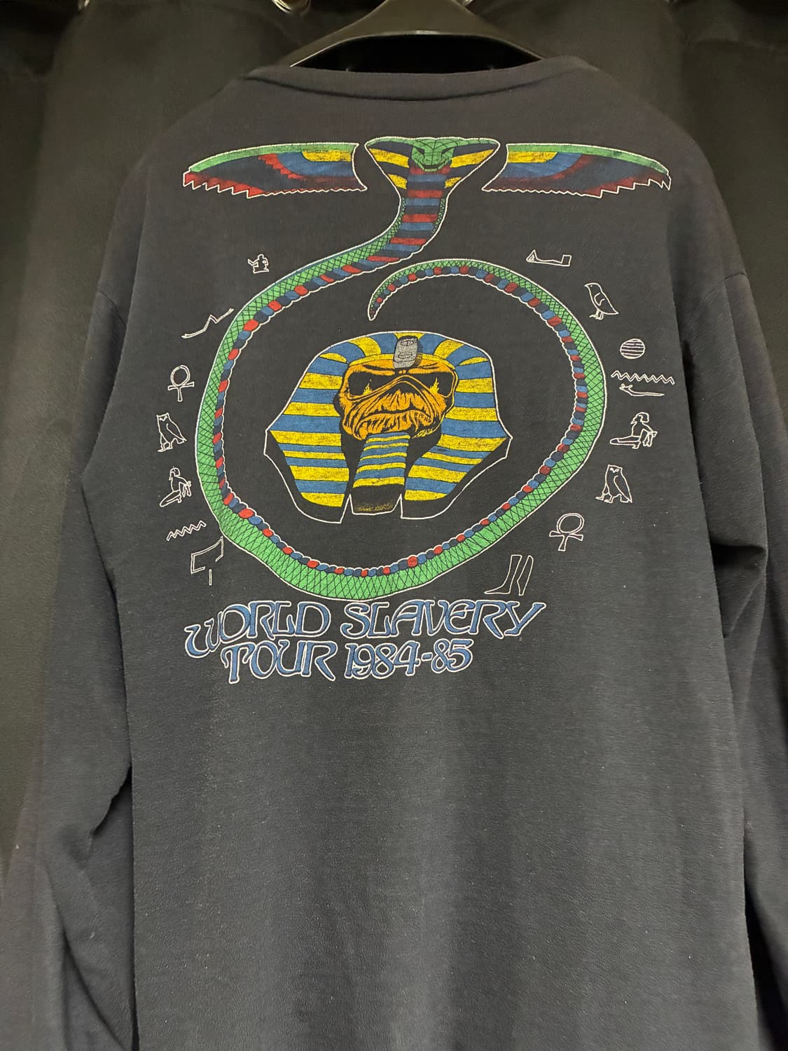 80s slavery tour Iron maiden long sleeve 상품이미지4