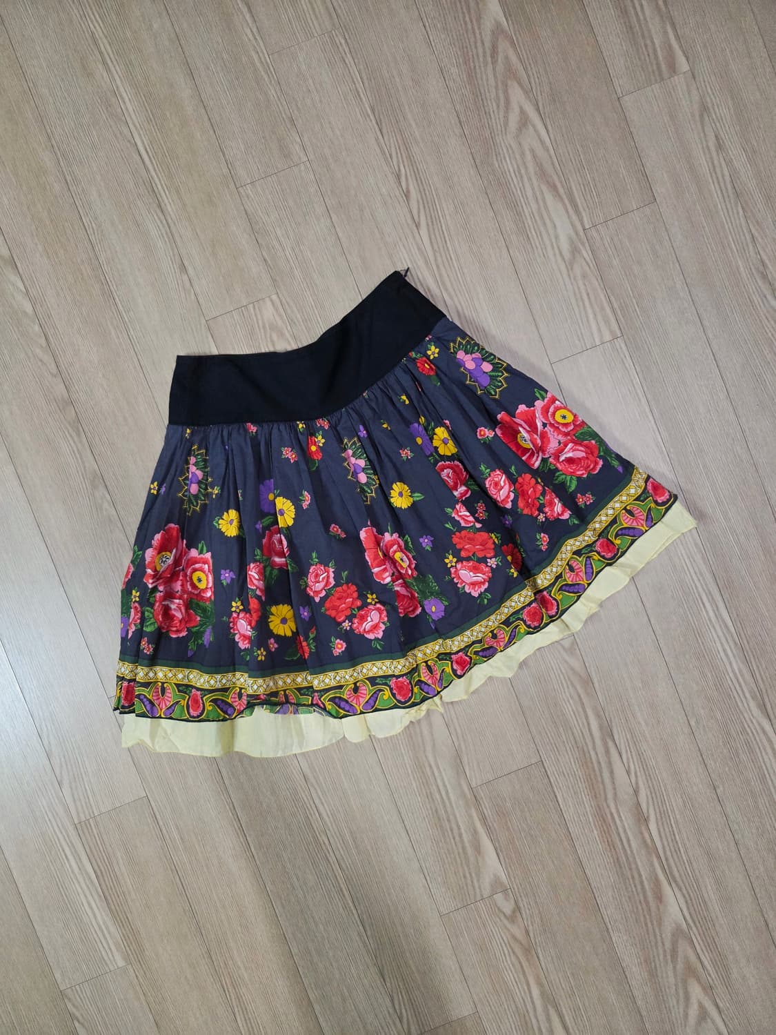 SINDEE JAPAN 플라워 레이어드 스커트 상품이미지3