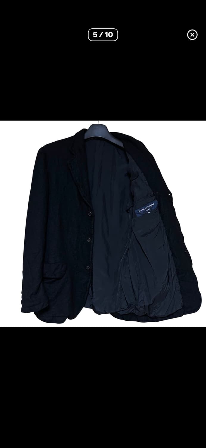 [M] 꼼데가르송 옴므 04AW 축융 울 블레이저 상품이미지5