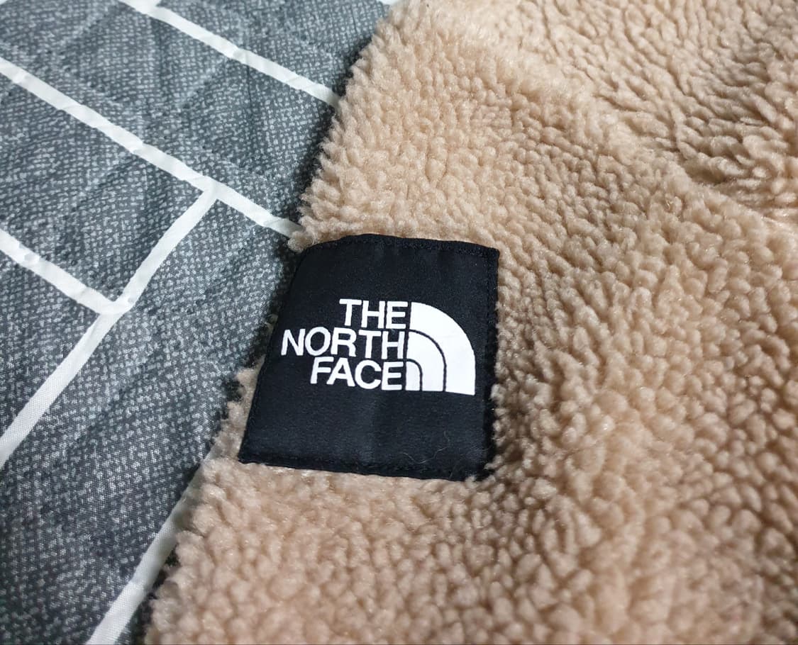 노스페이스 키즈 뽀글이 후드 짚업 자켓 베이지 (120) 상품이미지3