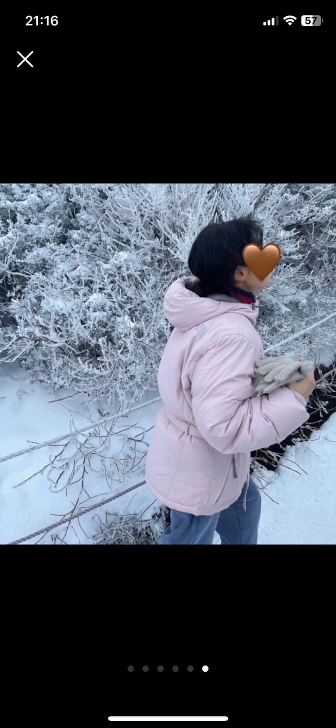 노스페이스 550 패딩 상품이미지6
