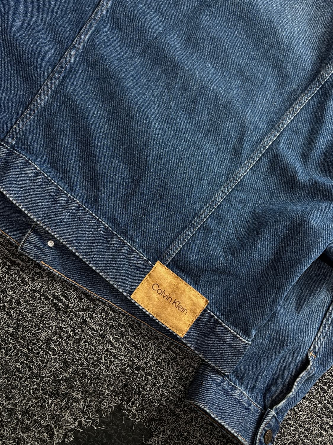 캘빈클라인 디스트로이드 데님 트러커 워크 자켓 3622 상품이미지5