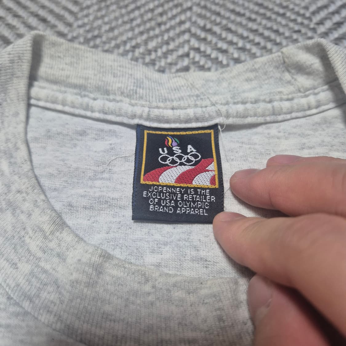80s JC Penny 바르셀로나 올림픽 싱글스티치 티셔츠 (L) 상품이미지3