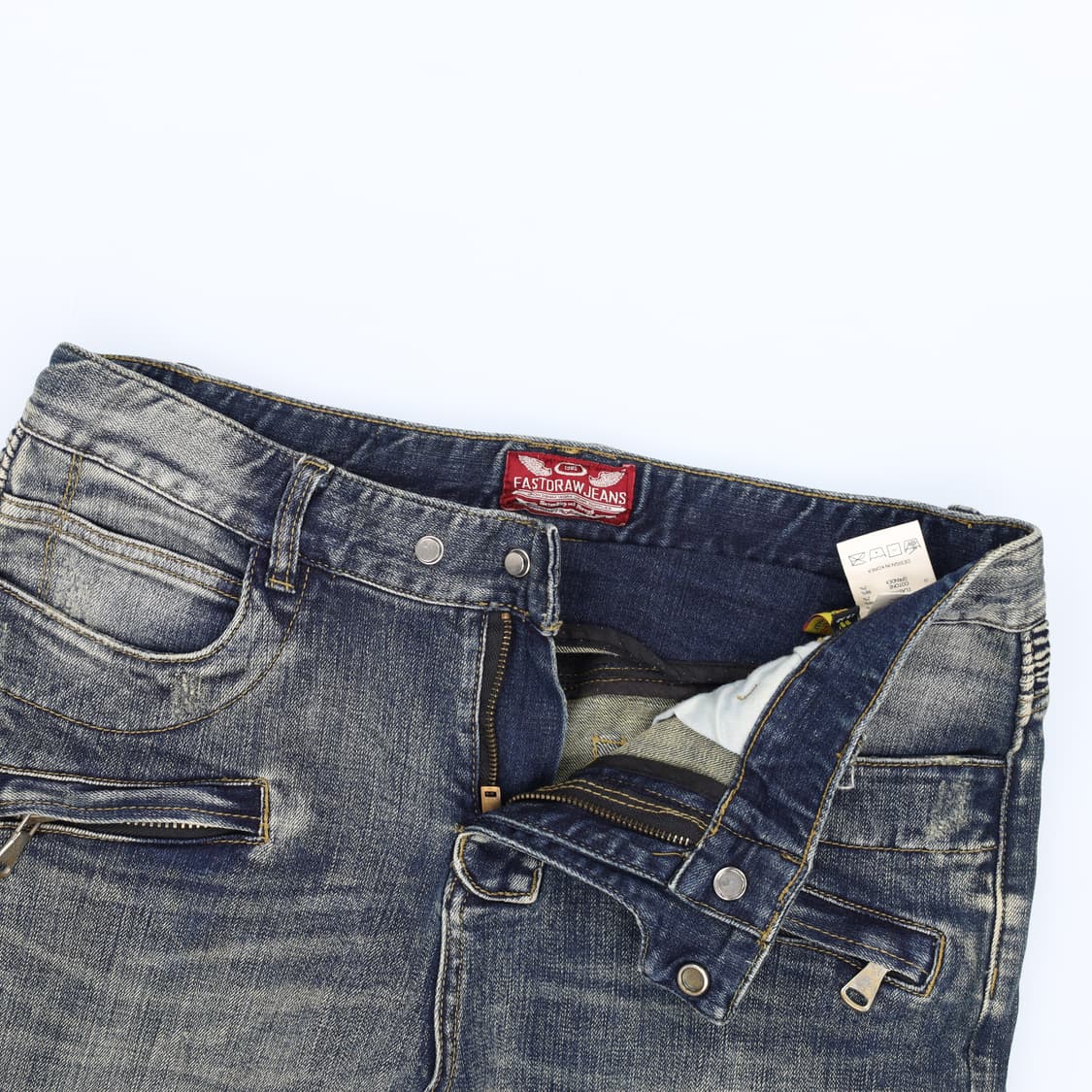 [32] 패스트드로우 바이커진 데님 1210H2 상품이미지4
