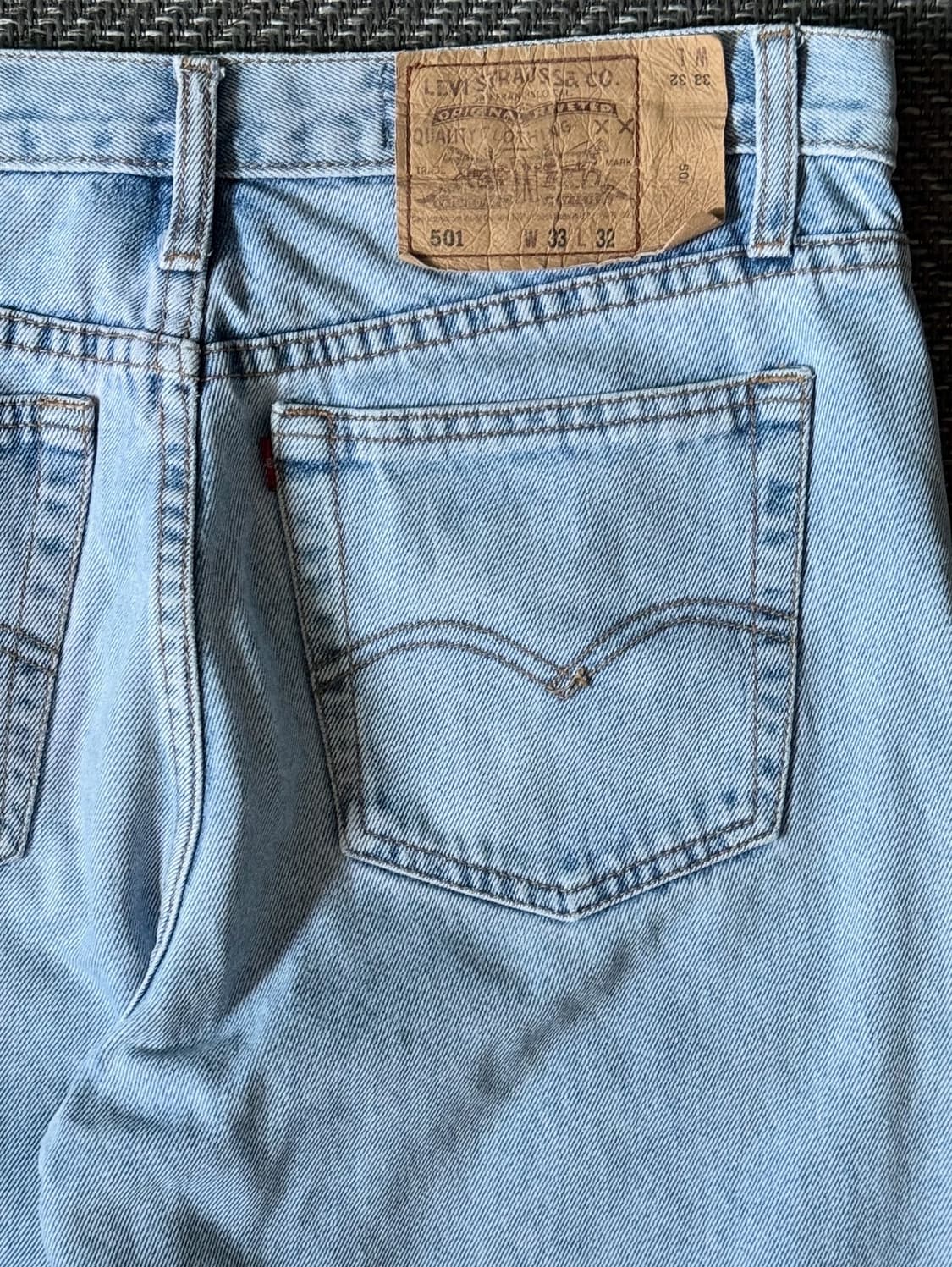 (31) 90s USA 리바이스 501 빈티지 데님팬츠 상품이미지10