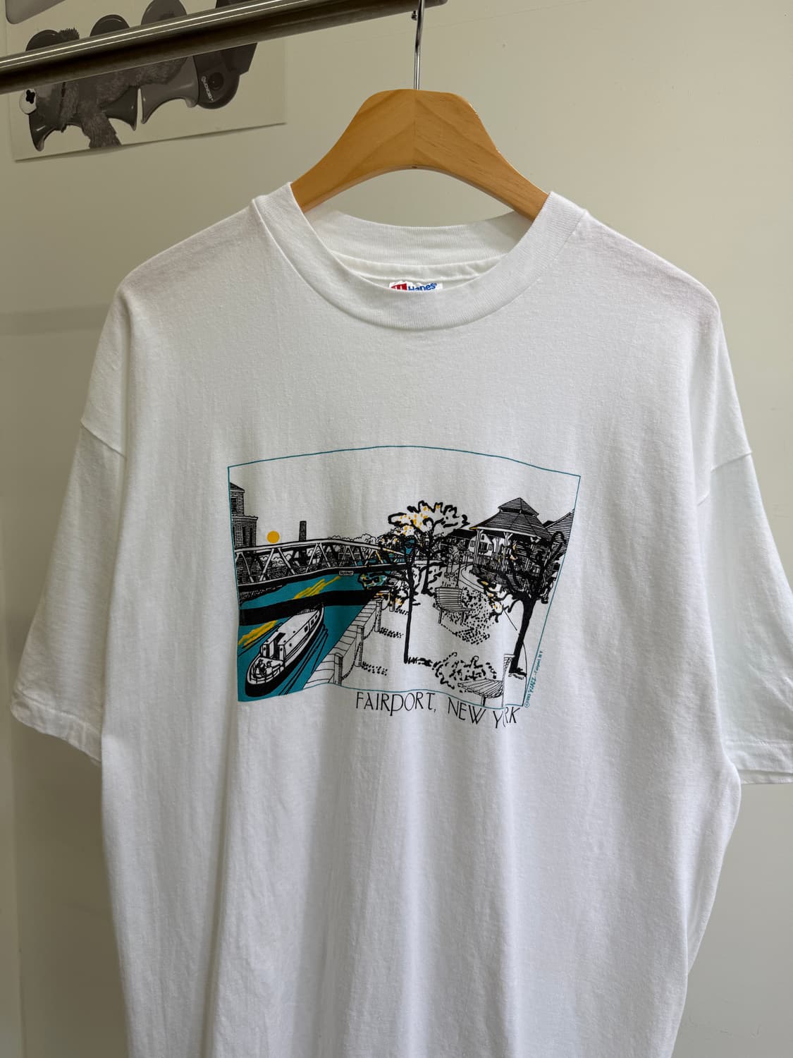 빈티지 HANES (Made in USA) 프린팅 티셔츠  상품이미지2