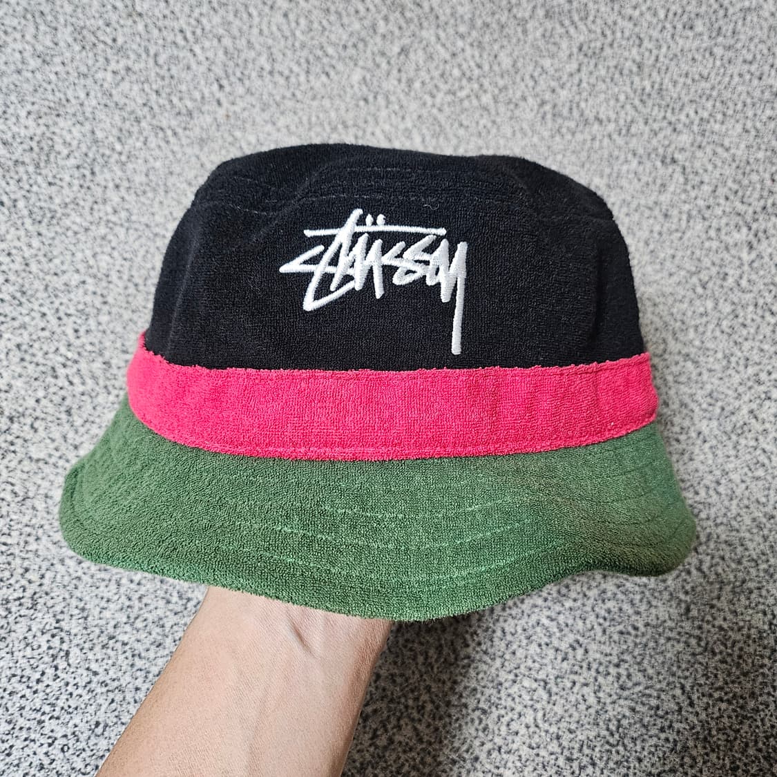 스투시 Stussy 스톡 테리 버킷햇 상품이미지2