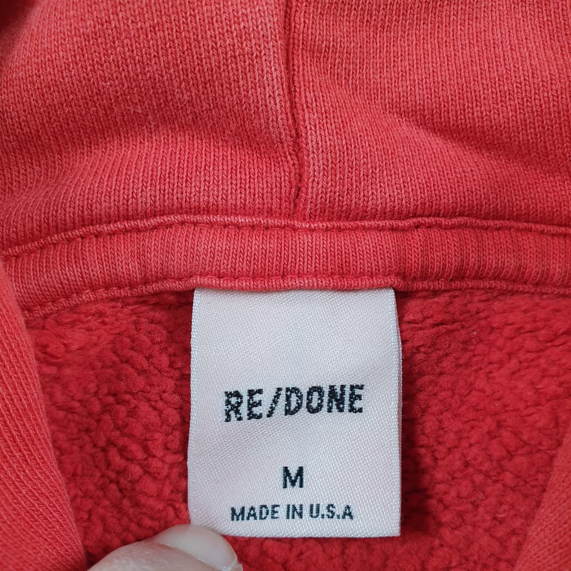 RE/DONE 빈티지 자동차 후드티 상품이미지2