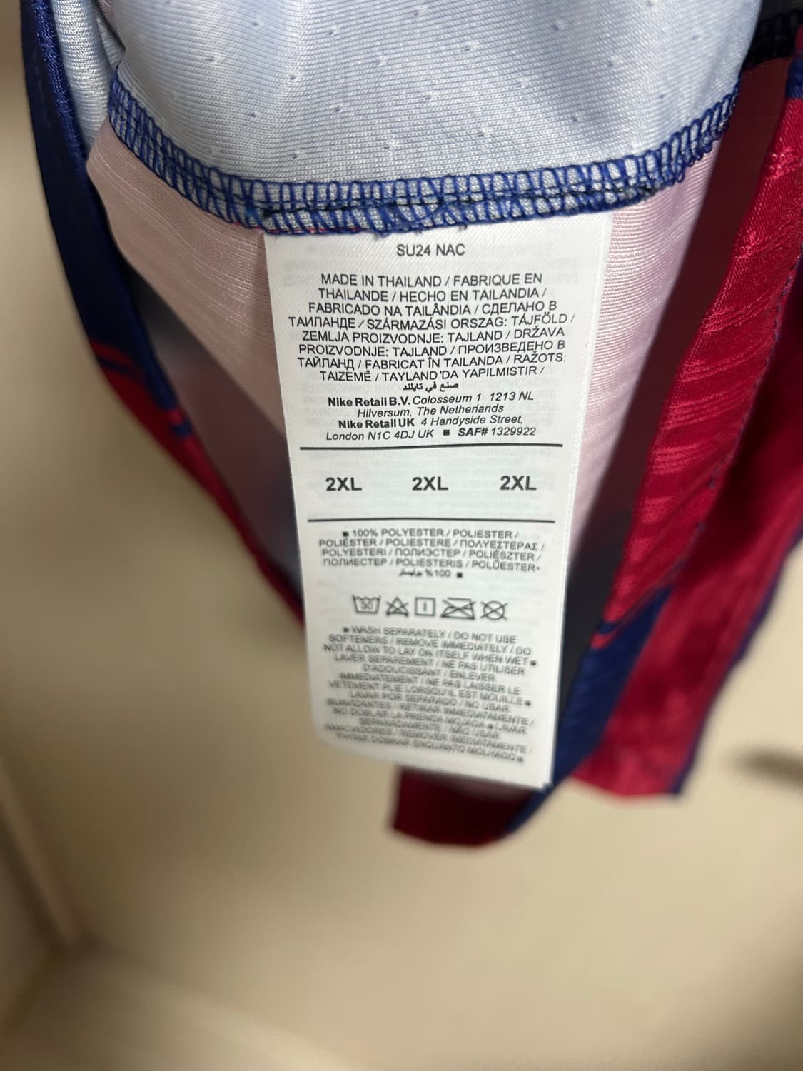 나이키 바르셀로나 유니폼 XXL팜 해외 상품이미지3