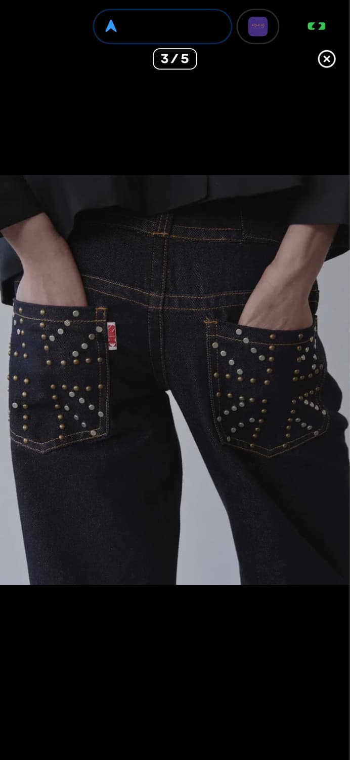 스컬프터 UNION JACK ENGINEERED DENIM indigo 상품이미지3