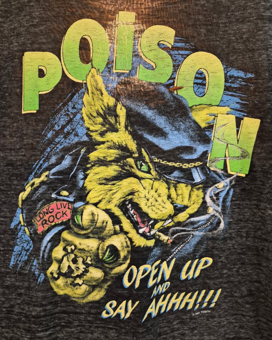 1988 VINTAGE POISON World Tour T-Shirt 상품이미지3