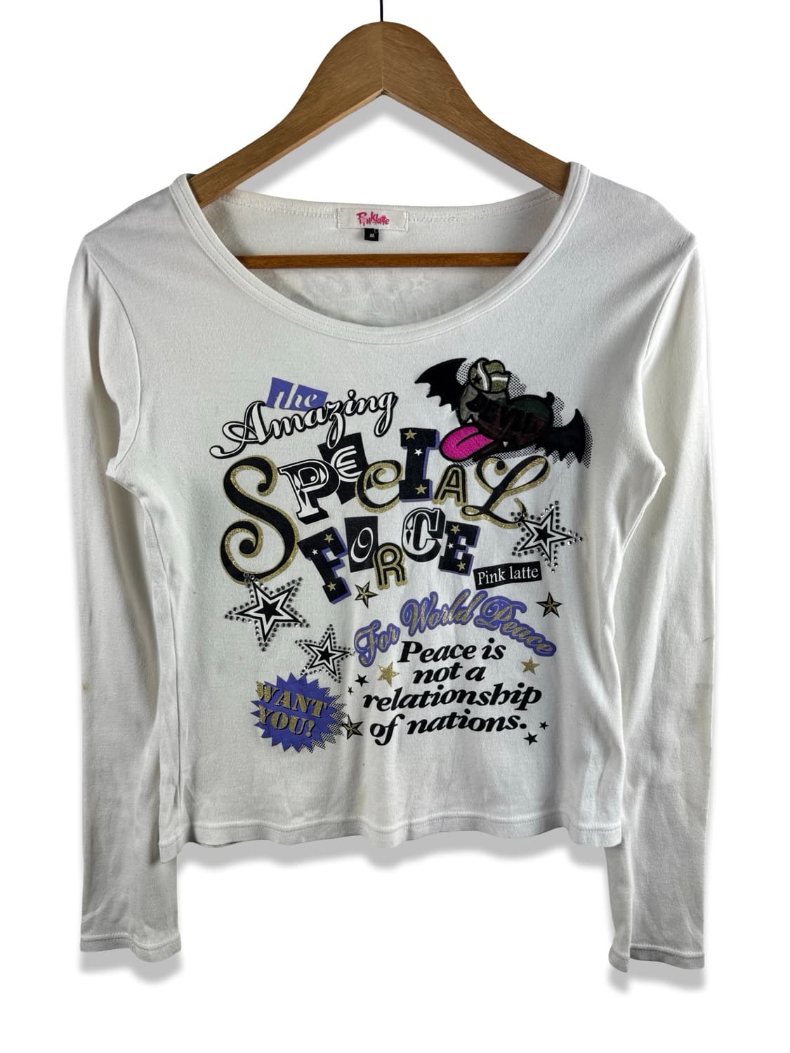 JPN 키치 펑크 프린팅 롱슬리브2384 상품이미지1