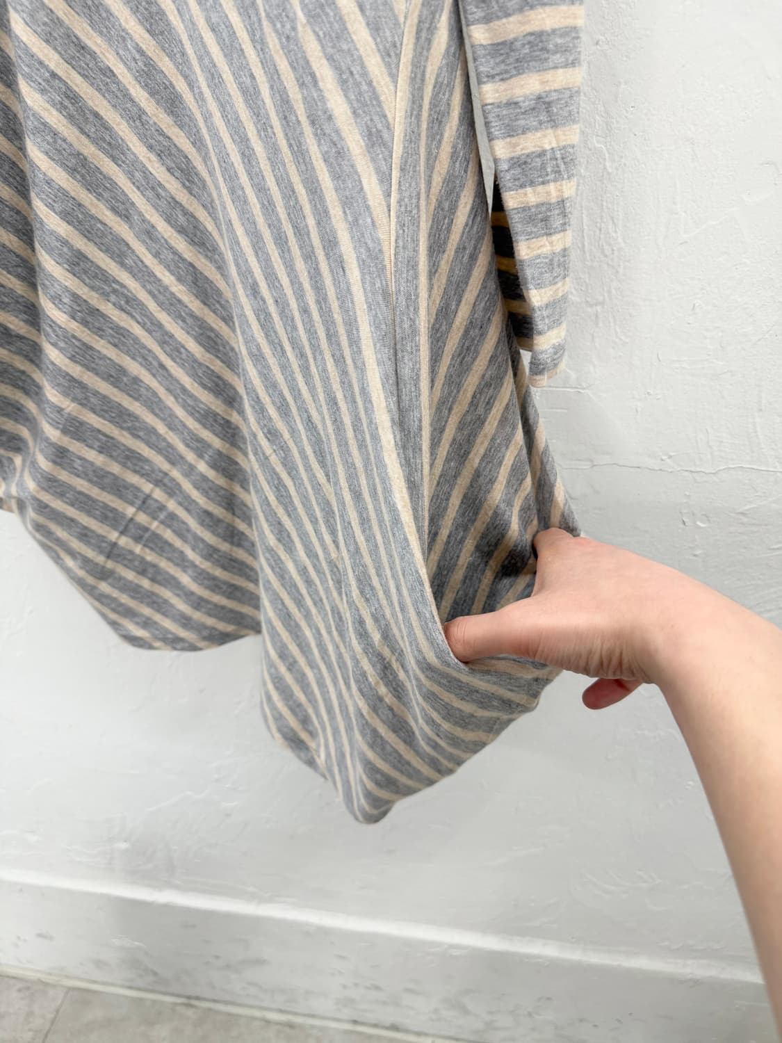 hiroko bis casa 스트라이프 변형 원피스 상품이미지5