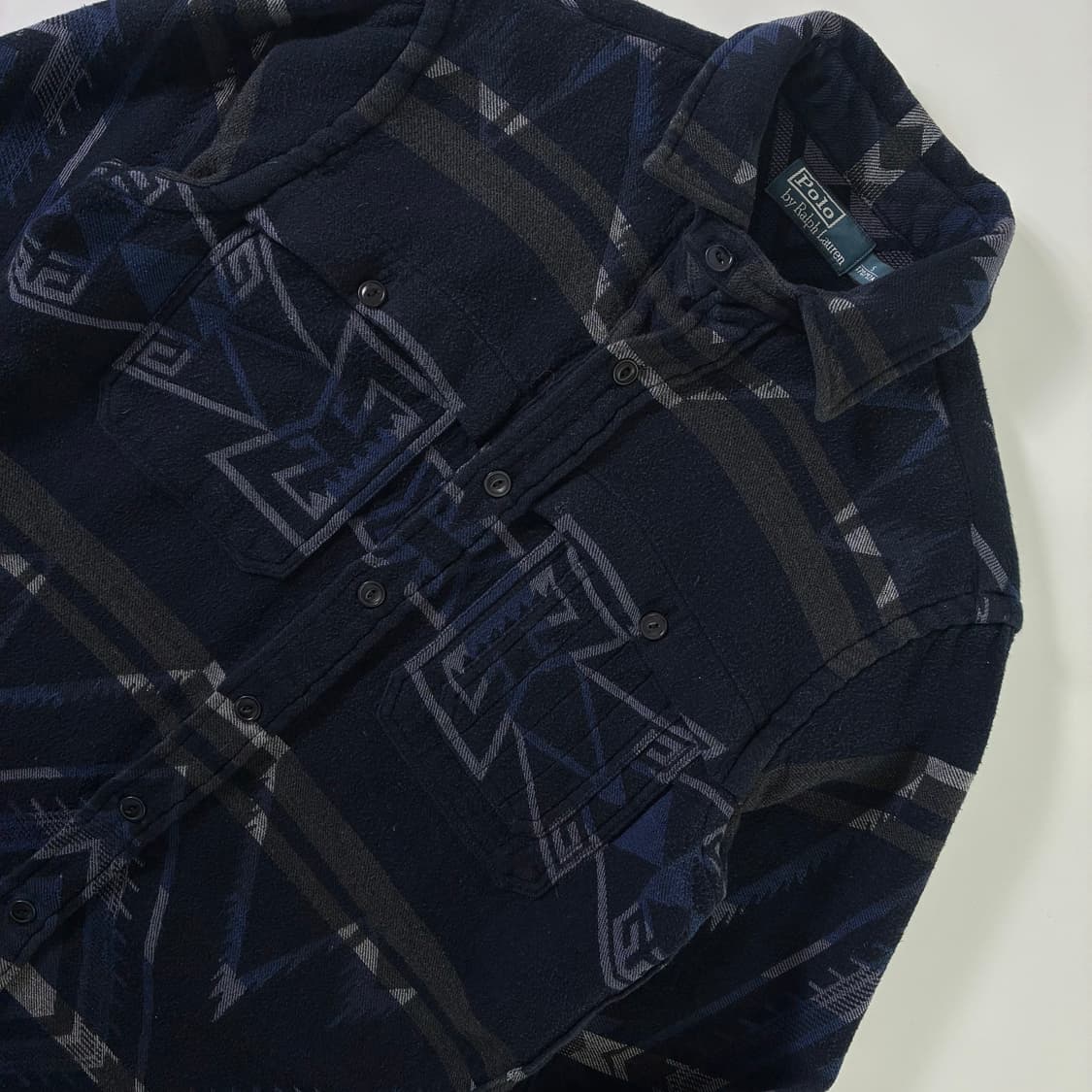 Polo  폴로 랄프로렌 아즈텍 패턴 플란넬 셔츠  상품이미지3