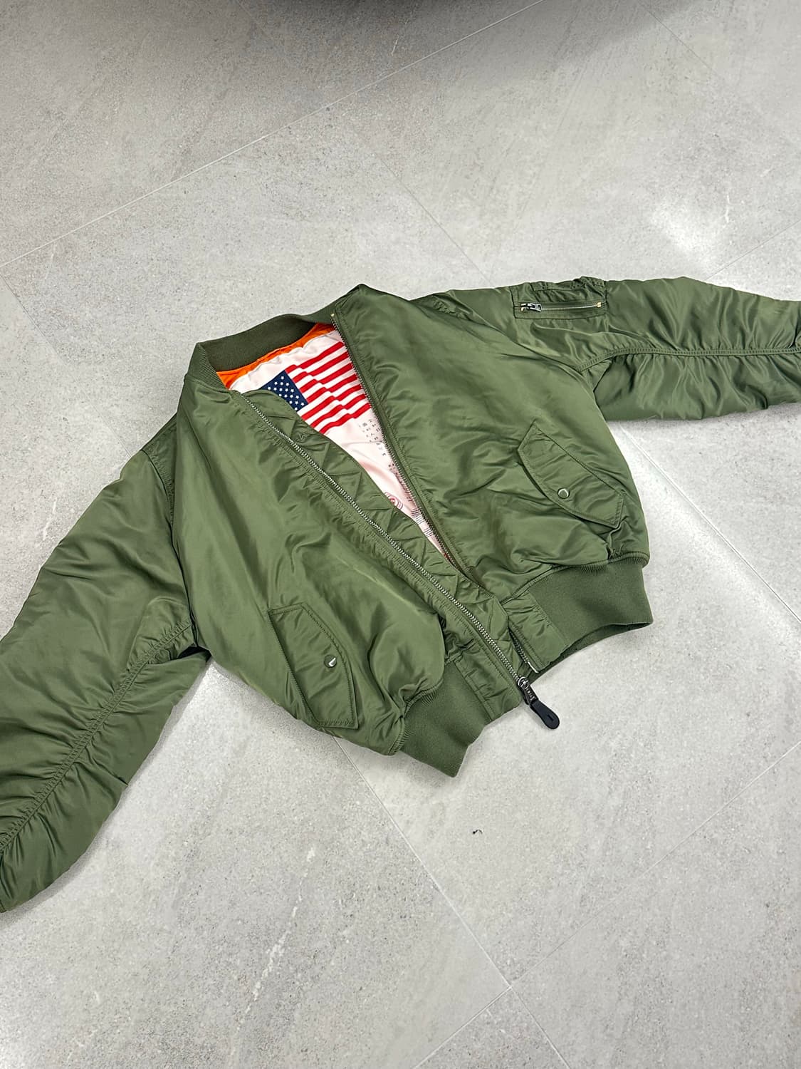 (L) 알파인더스트리 리미티드 리버시블 ma-1 자켓 상품이미지2