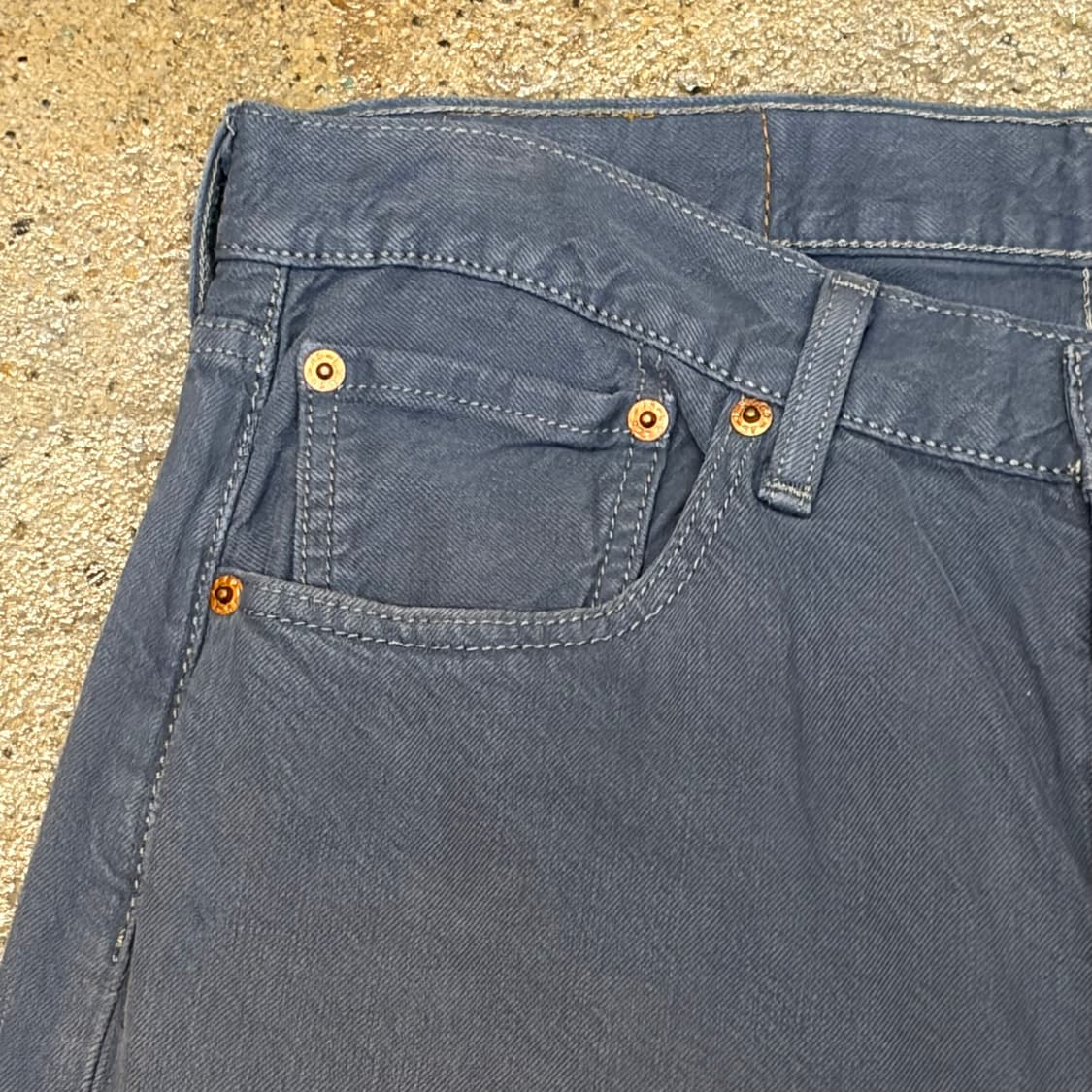 00s 미국 빈티지 리바이스 501 그레이 청바지 상품이미지3