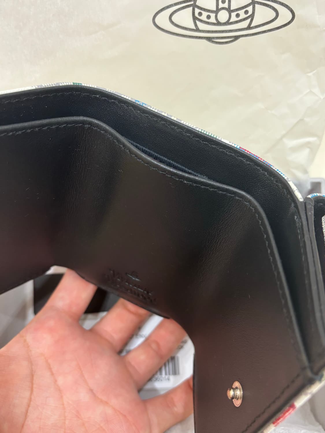 비비안웨스트우드 체크지갑 상품이미지5