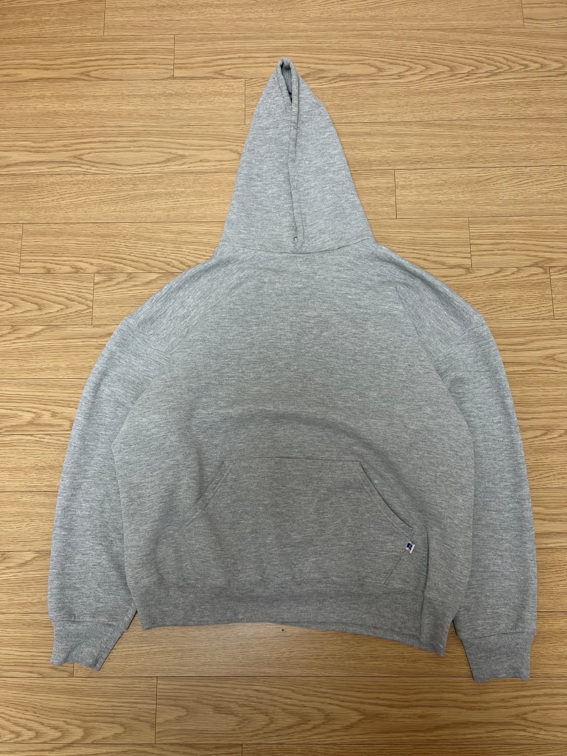 90s 러셀 빈티지 후드 그레이 XL 상품이미지2
