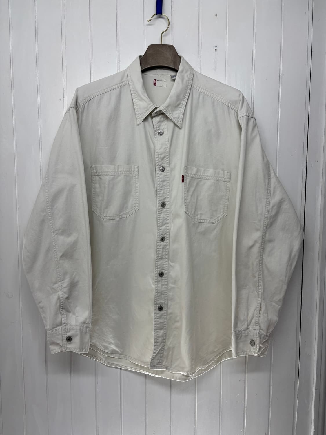 90s 오리지널 리바이스 데님 워크셔츠 XL 상품이미지1