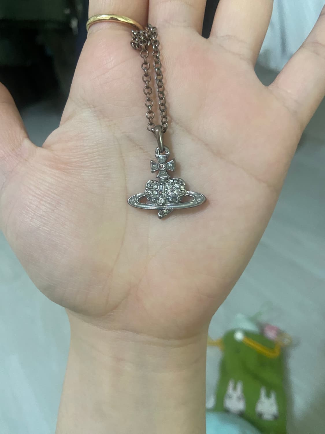 🤍비비안웨스트우드 실버 디아망떼 목걸이🤍 상품이미지2