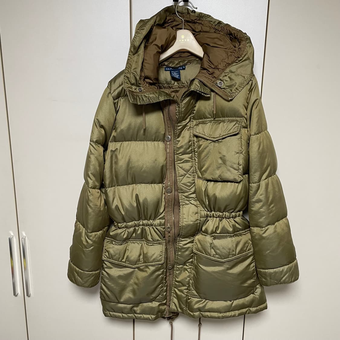 폴로 랄프로렌 피시테일 오리털 야상 M 사이즈 상품이미지3