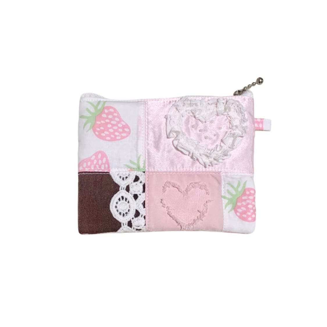 (최저가) 124u pouch.26 레이스 딸기초코 파우치 상품이미지1