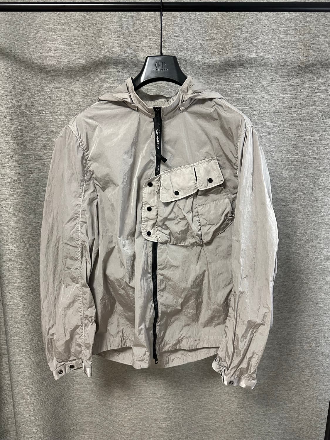 CP컴퍼니 크롬R 나일론 고글 바람막이 그레이 (L) 상품이미지2