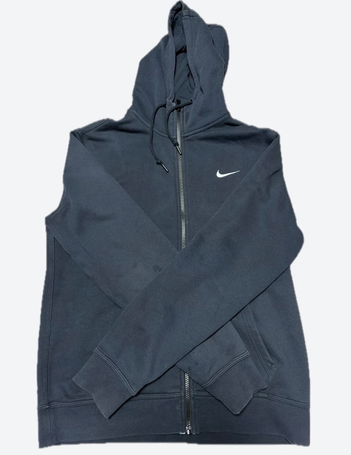 나이키 기모 후드집업 블랙 L 상품이미지1