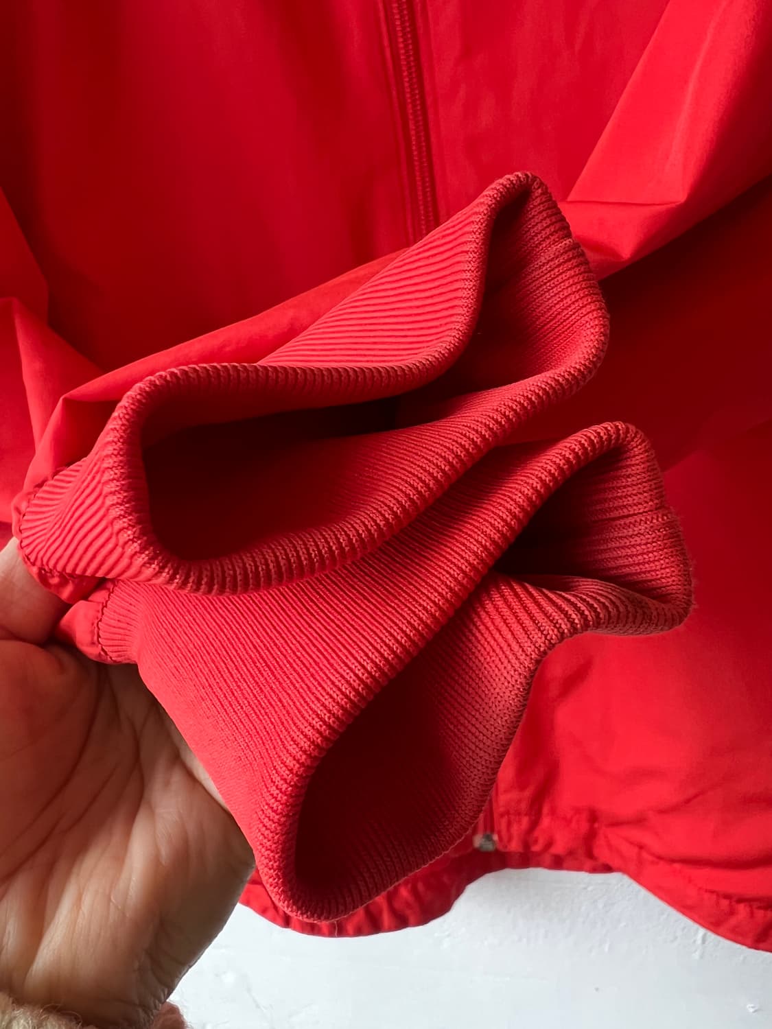 나이키 남성 레드 매쉬바람막이점퍼 후드집업점퍼 상품이미지4