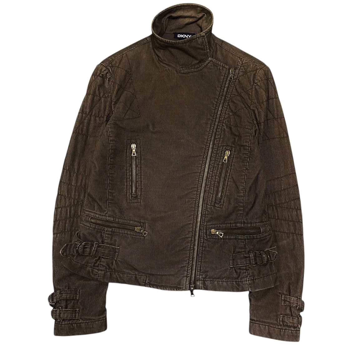 Donna karan newyork corduroy zip up 상품이미지1