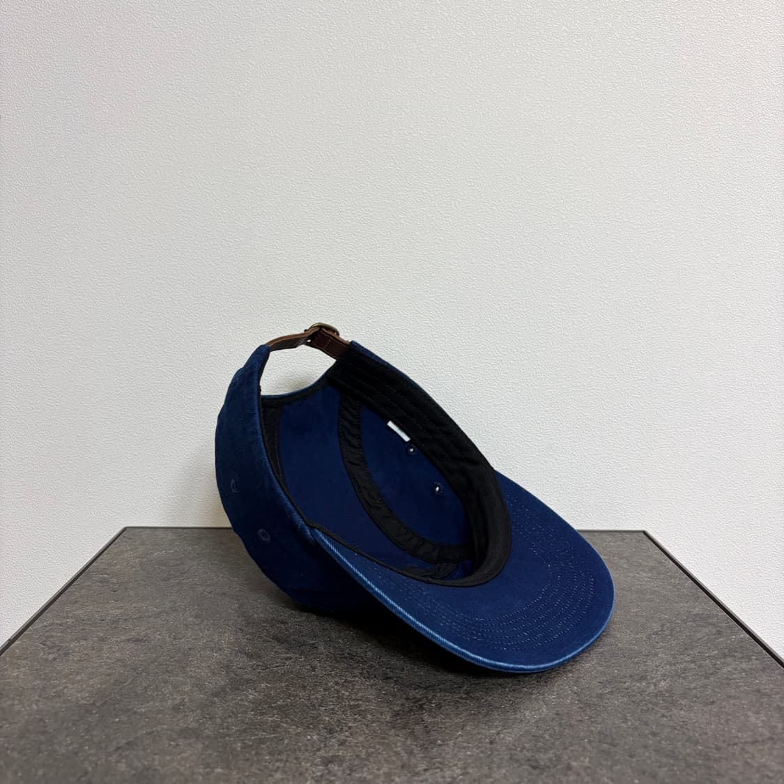 (OS) 슈프림 박스로고 캠프캡 모자 워시드 인디고 네이비 상품이미지7