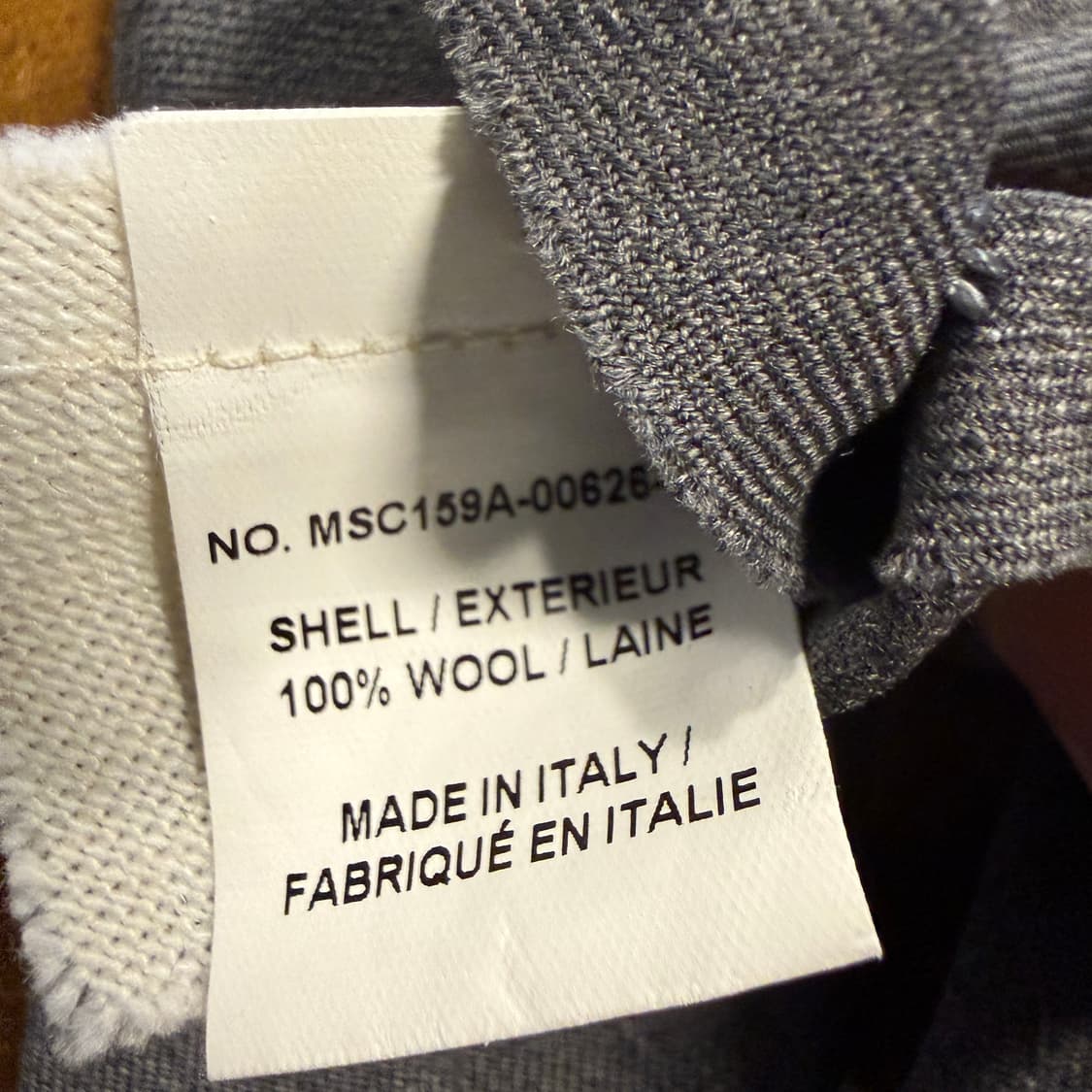 톰브라운 그레이 울 넥타이 상품이미지6