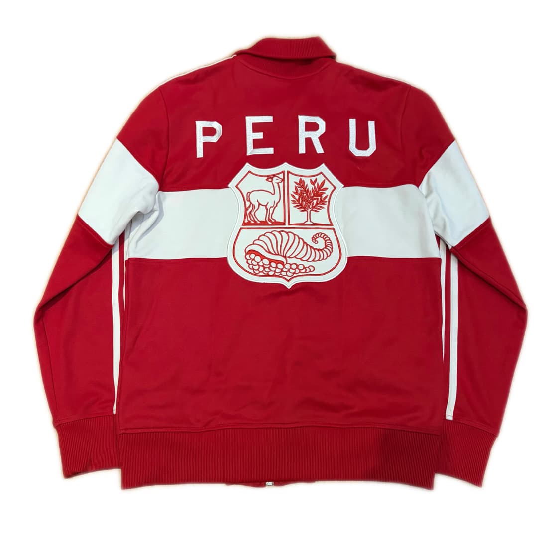 ❤️‍🔥아디다스 페루 빅로고 레드 화이트 트랙탑 져지❤️‍🔥 상품이미지2