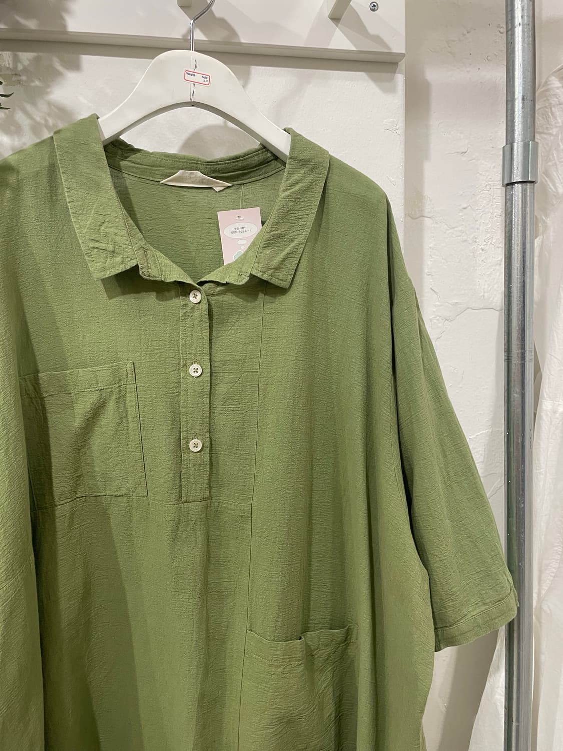 Green over pocket onepiece 상품이미지7