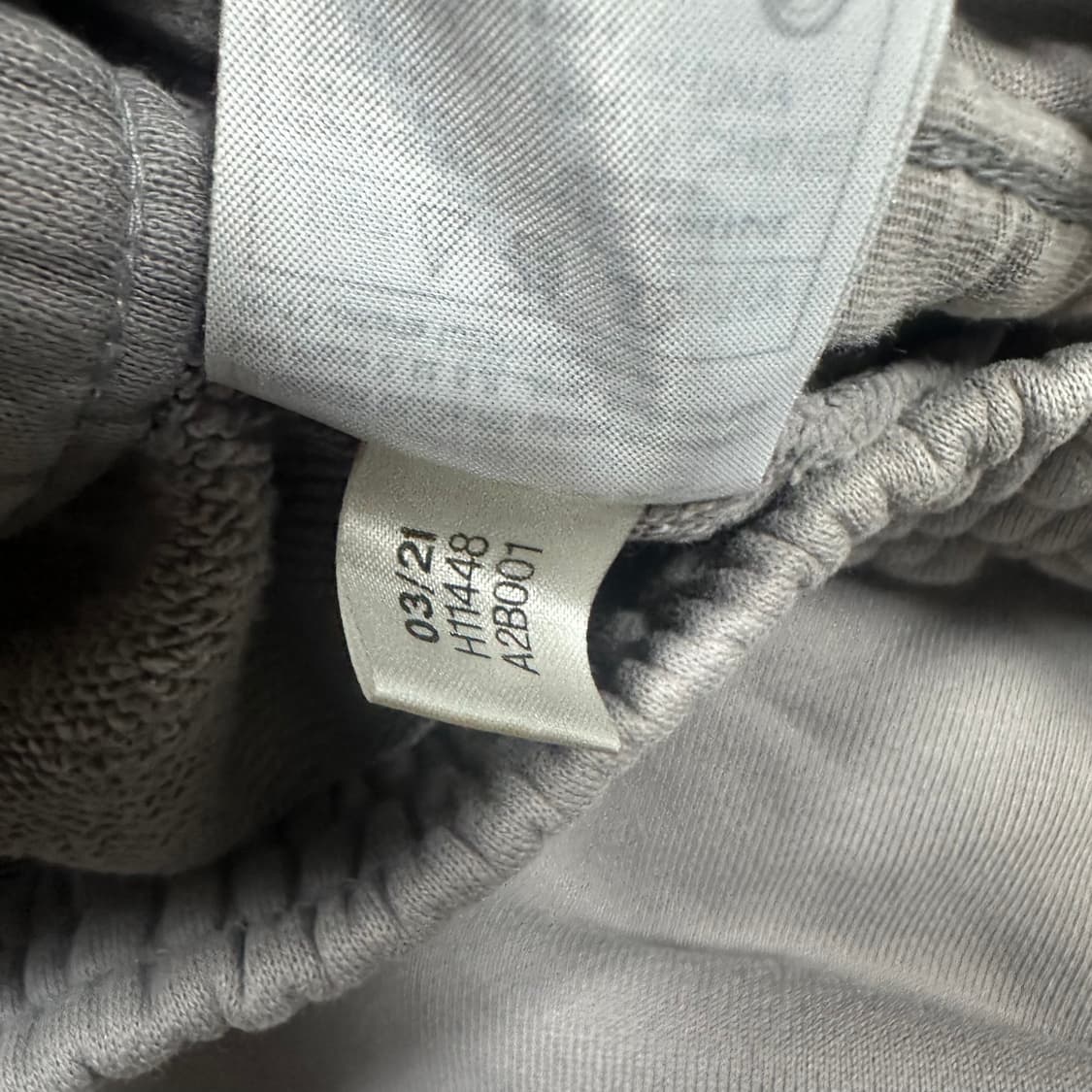 ✨ (바배) 아디다스 트레포일 차콜 코튼 팬츠  상품이미지5