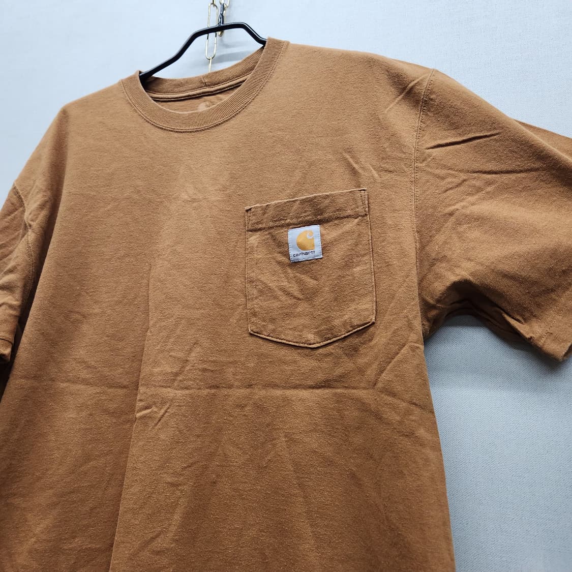 칼하트 원포켓 로고 반팔티 S(L) 상품이미지3