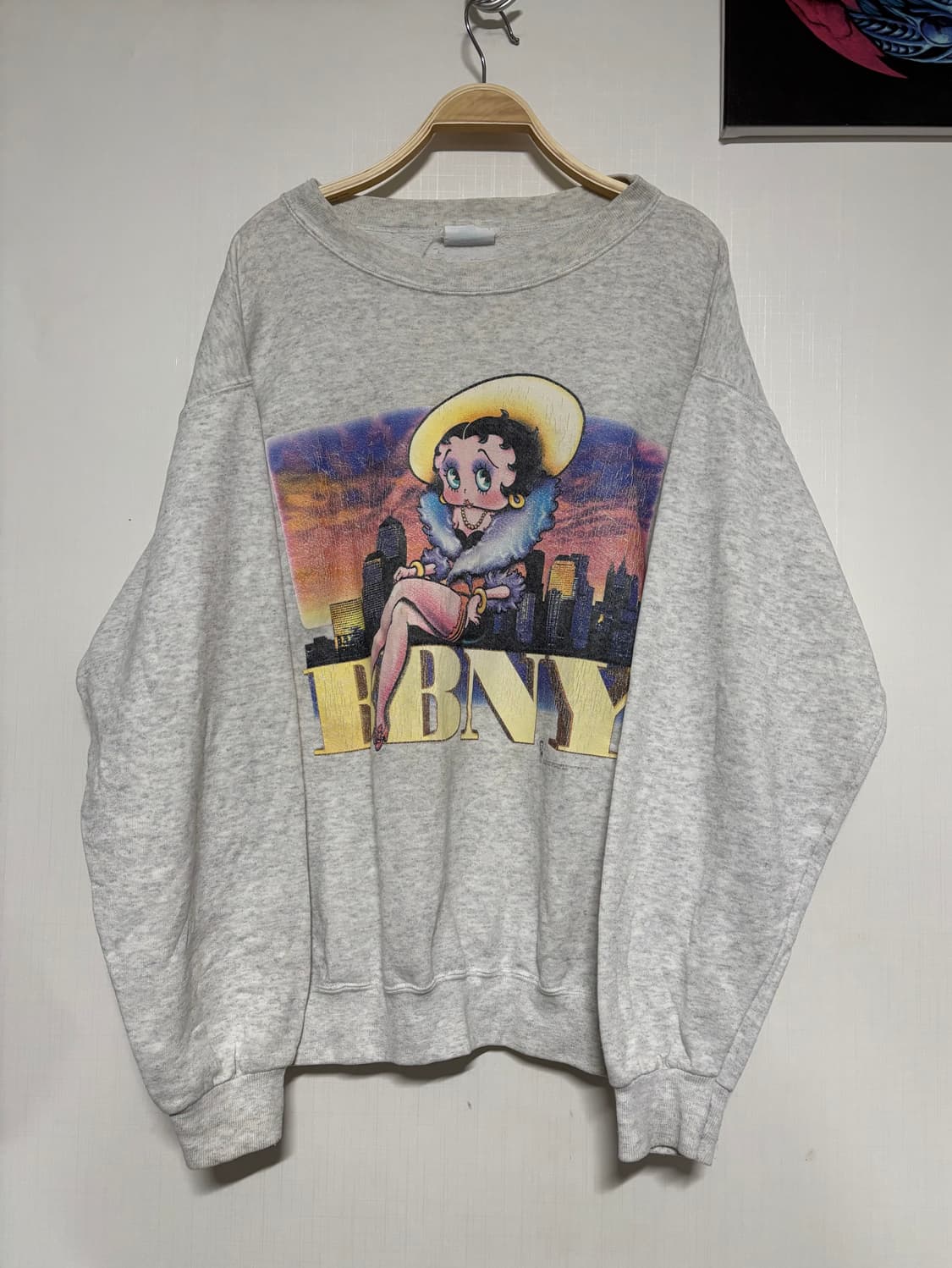 90s USA 베티붑 빈티지 스웻셔츠 맨투맨 Betty Boop 상품이미지2