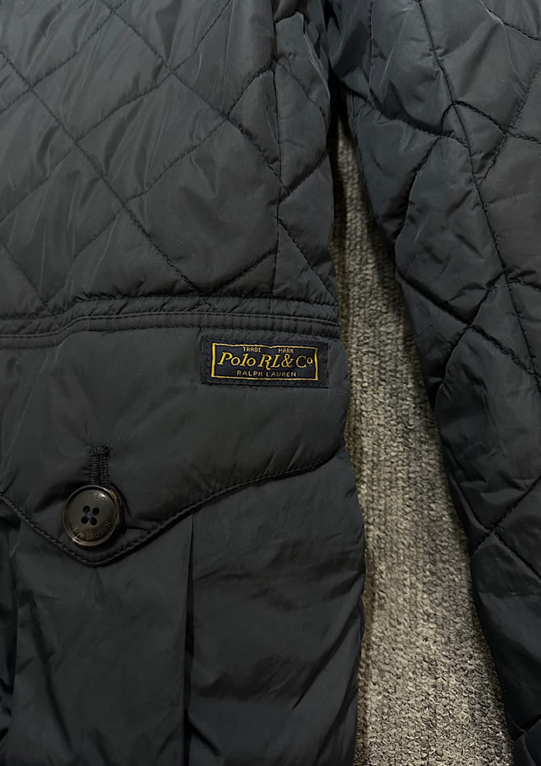 폴로 퀼팅 패딩 자켓  상품이미지2