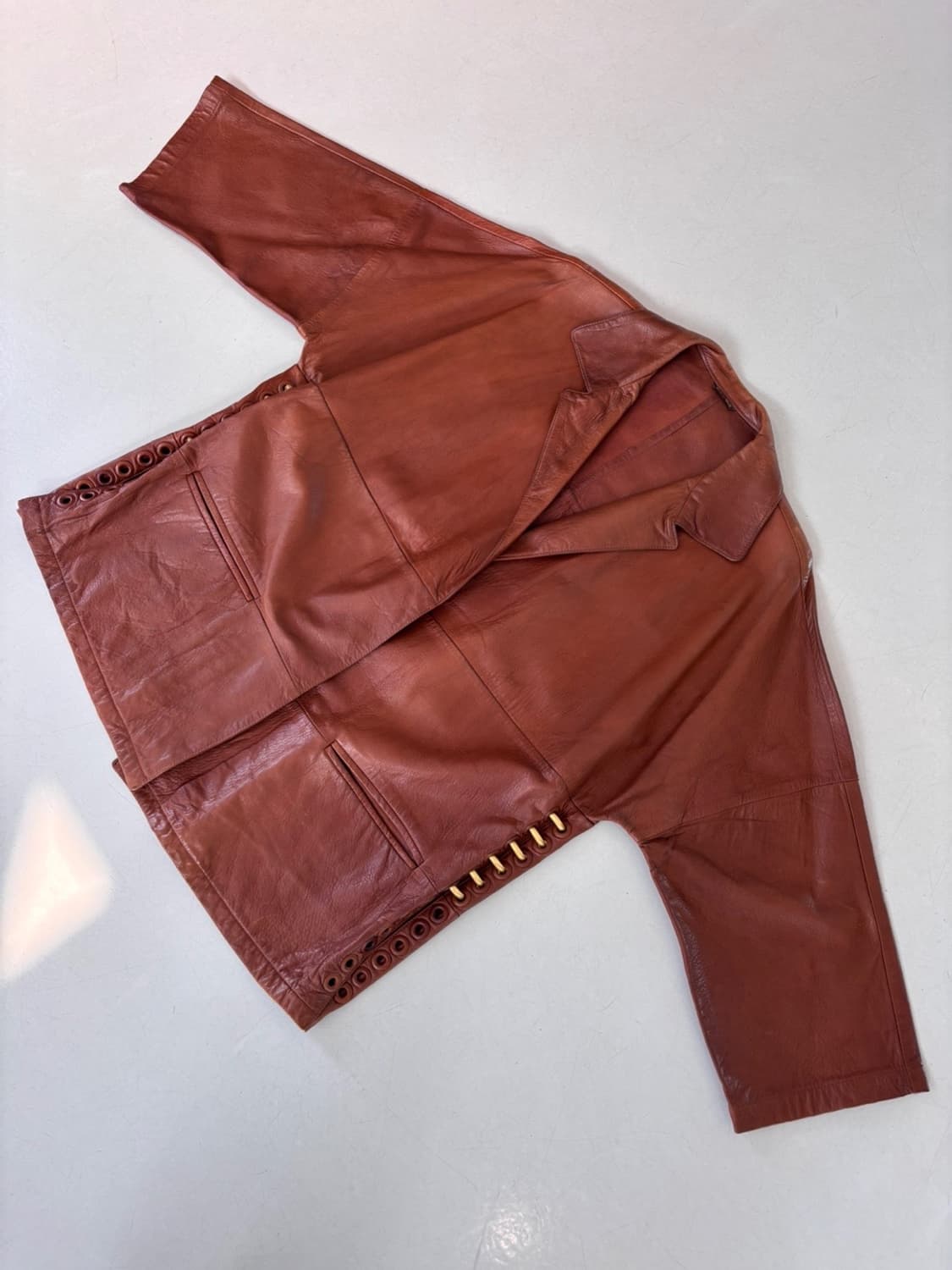 Vintage Gianfranco Ferre Leather Jacket 상품이미지3