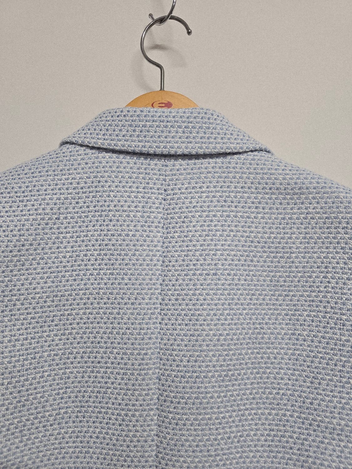 로엠 트위드 크롭 자켓 블루85 상품이미지7