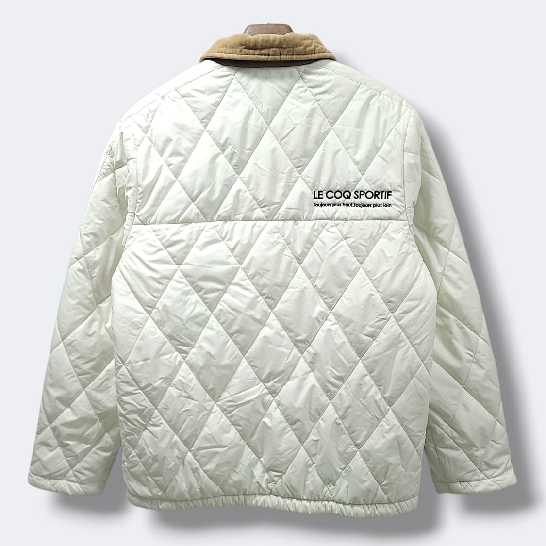 [100] 르꼬끄 스포르티브 아이보리 에센스 경량 자켓 상품이미지2