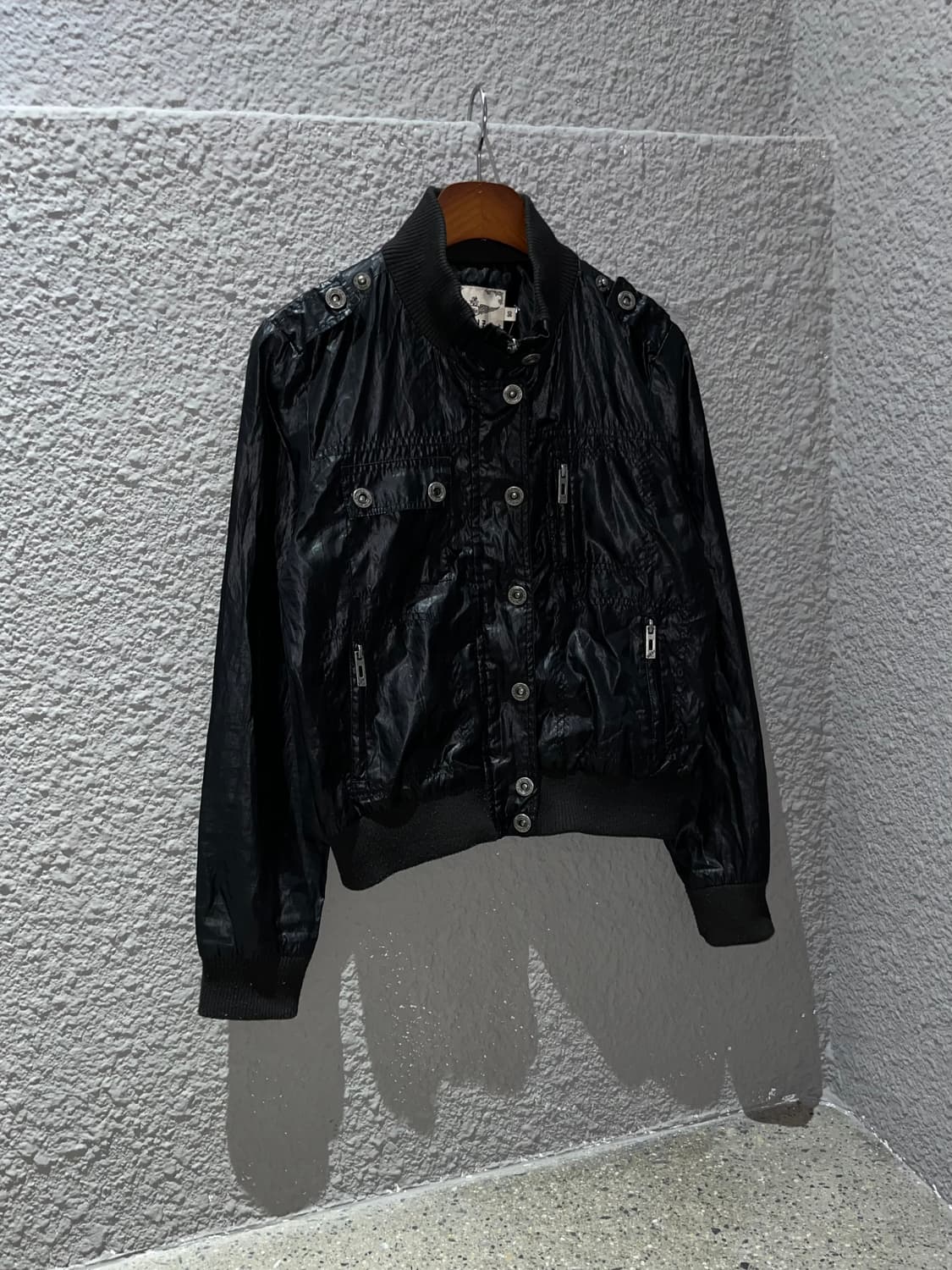 빈티지 나일론 스냅 자켓 상품이미지4