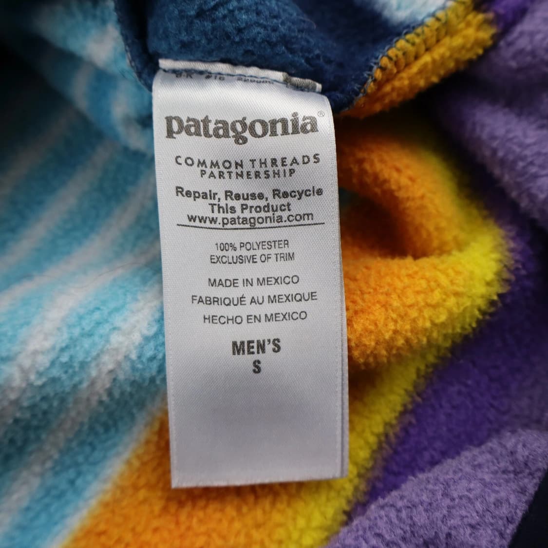 15SS 파타고니아 신칠라 스냅-T 페인티드 피츠 스트라이프 상품이미지5