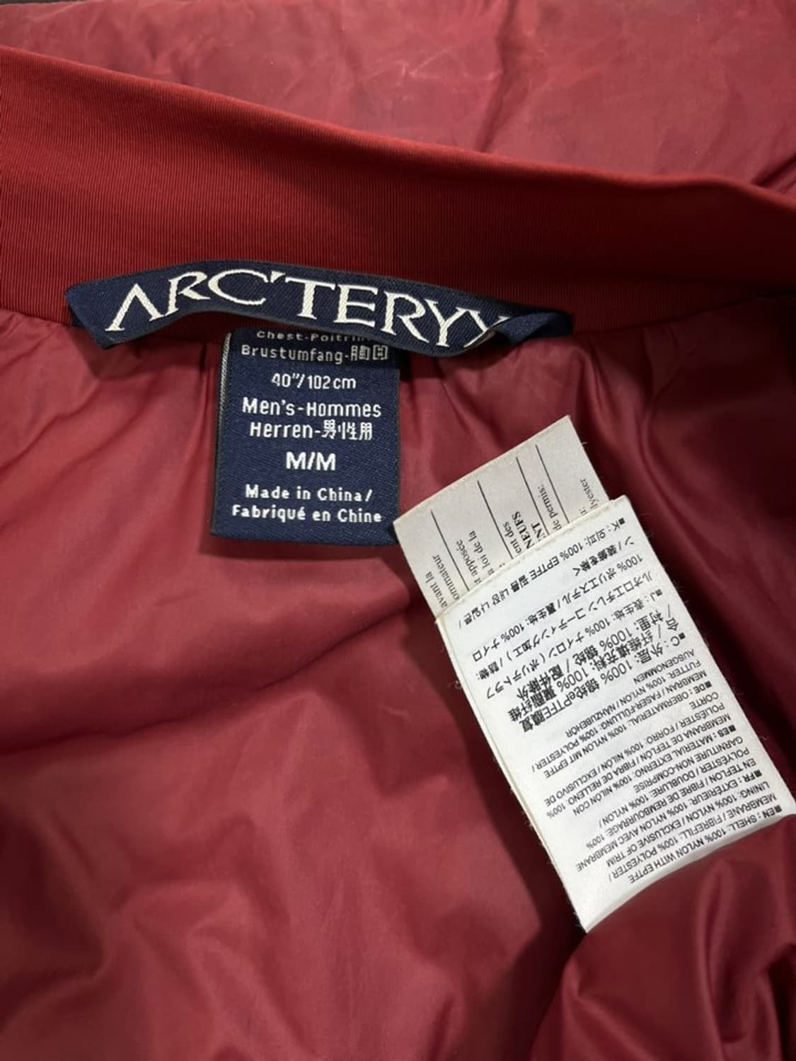 아크테릭스 피션 자켓/고어텍스/#3047 상품이미지6