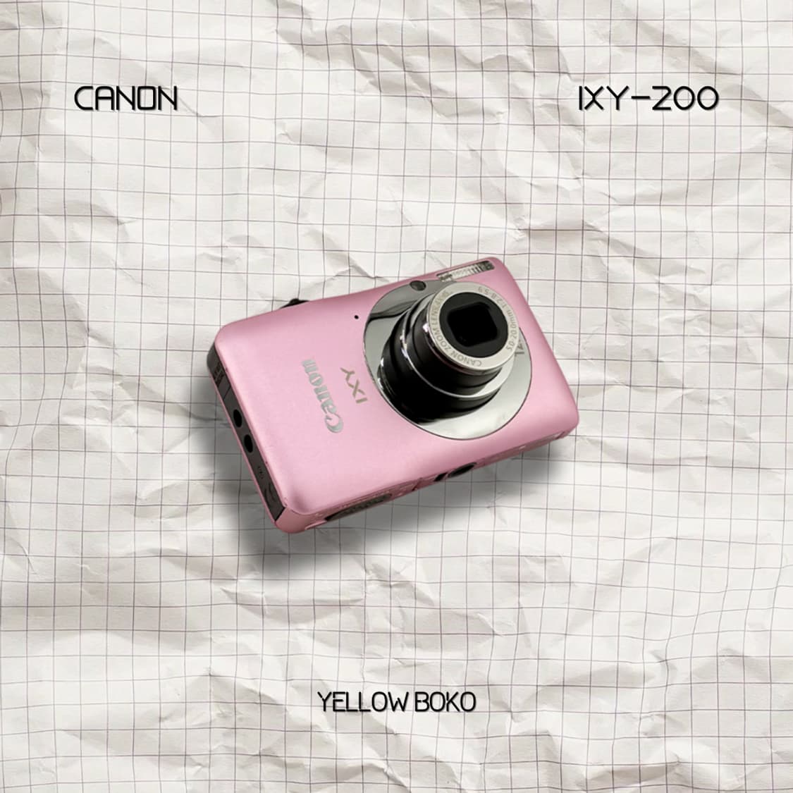 [NEW] CANON 캐논 IXY200 핑크 레트로 디지털 카메라 상품이미지1