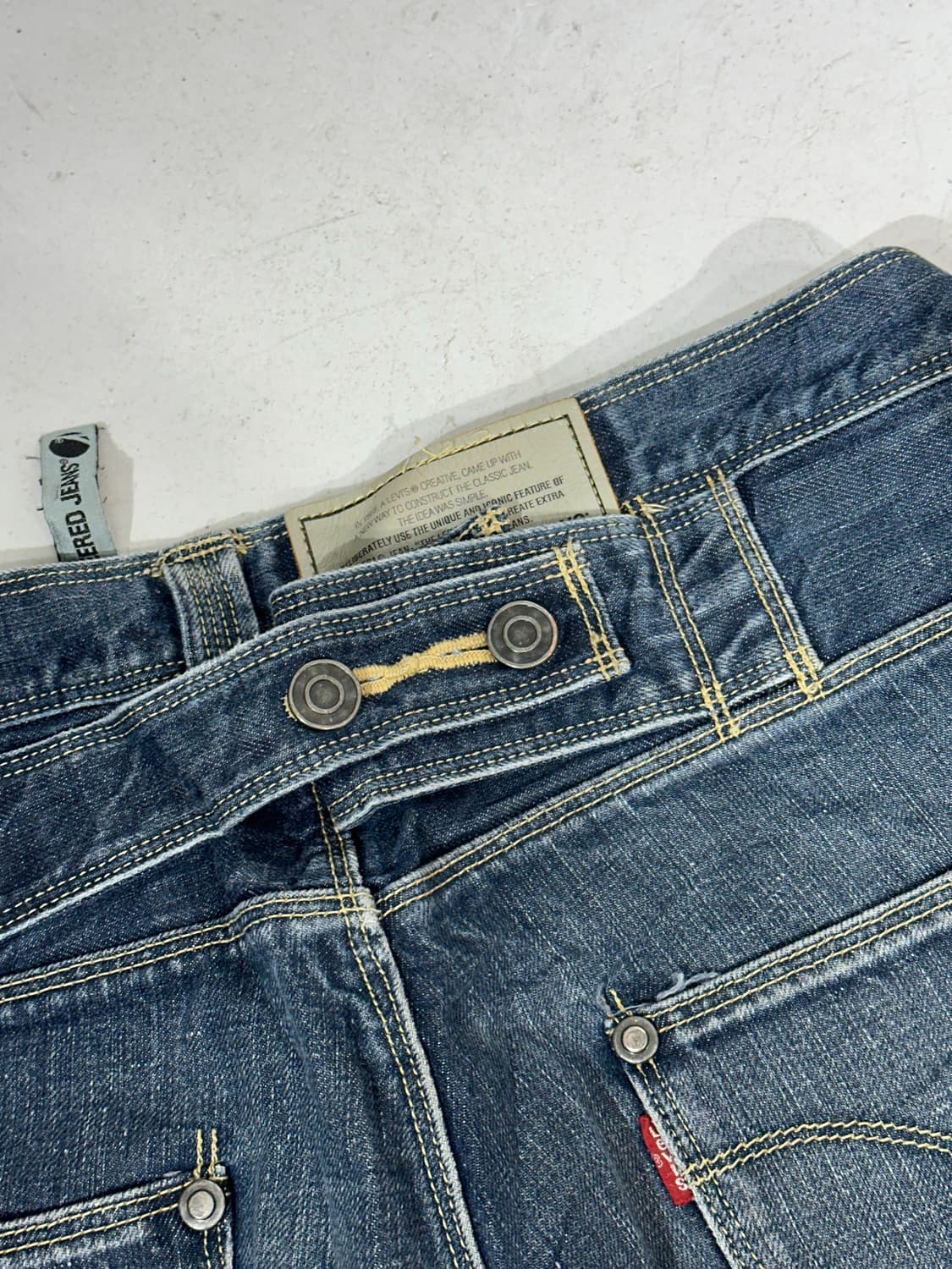 리바이스 중청 엔지니어드 와이드 데님 팬츠 청바지 32 상품이미지6