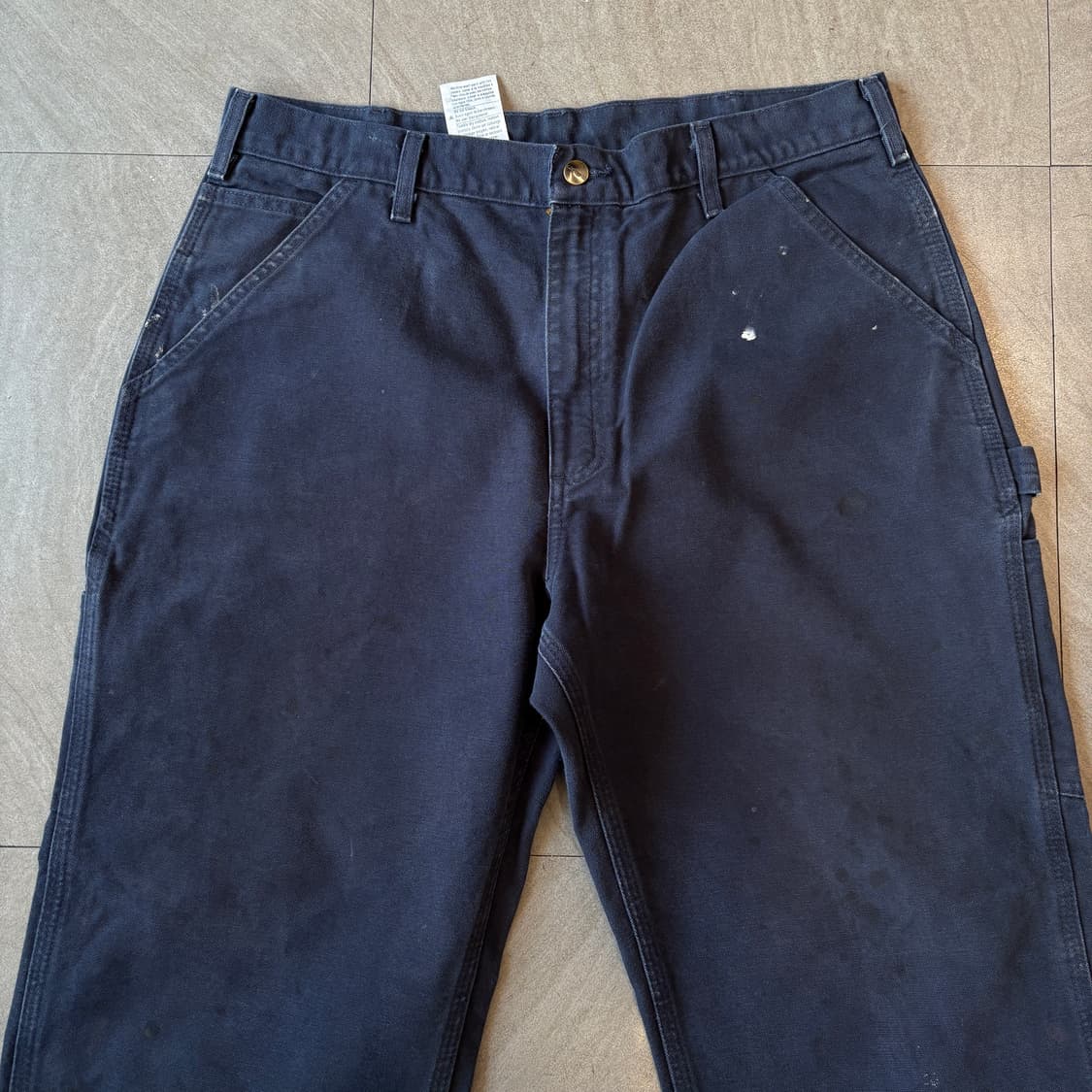 칼하트 정품 오리지널 네이비 카펜터 팬츠 상품이미지6