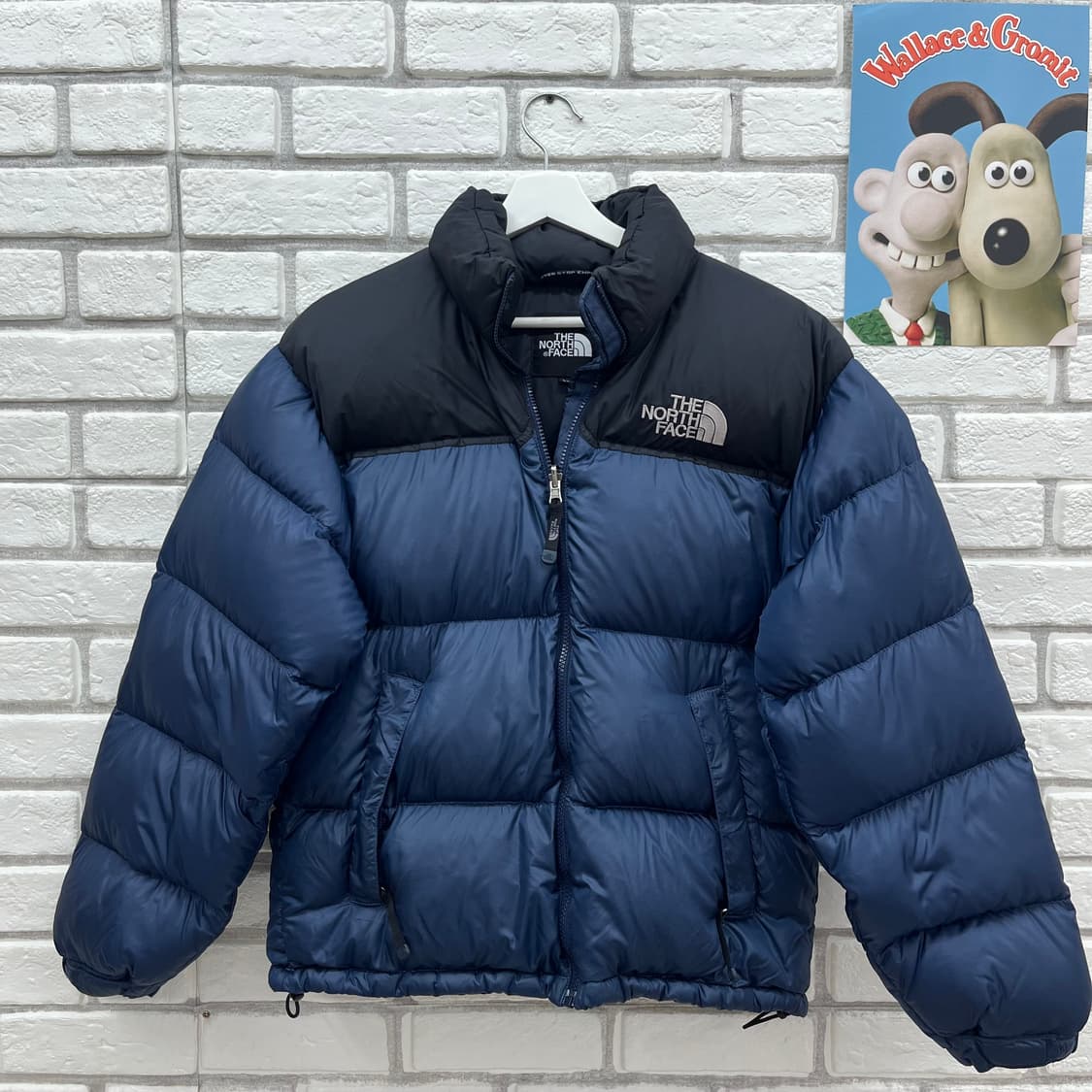 노스페이스 눕시 700 다크블루 패딩-S 90 상품이미지1