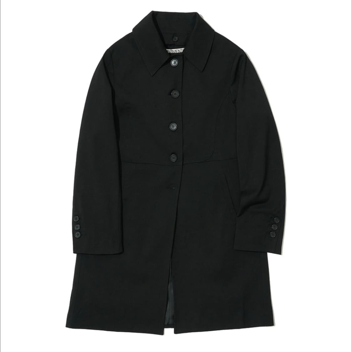 파르티멘토 우먼 2WAY 클래식 하프 숏 코트_블랙 상품이미지1