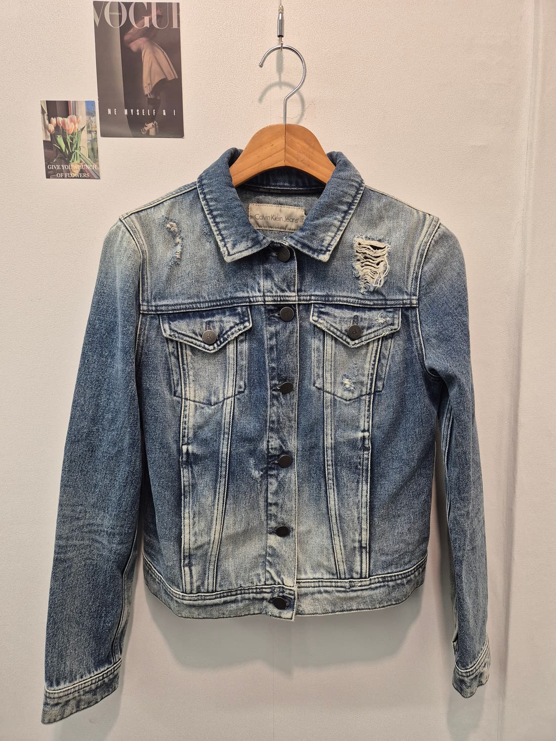 Calvin Klein Jeans 데님 자켓 XS
 사이즈 상품이미지1